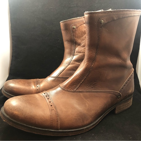 Diesel Shoes Diesel Style Lab Mens Brown Leather Boots 9 Poshmark